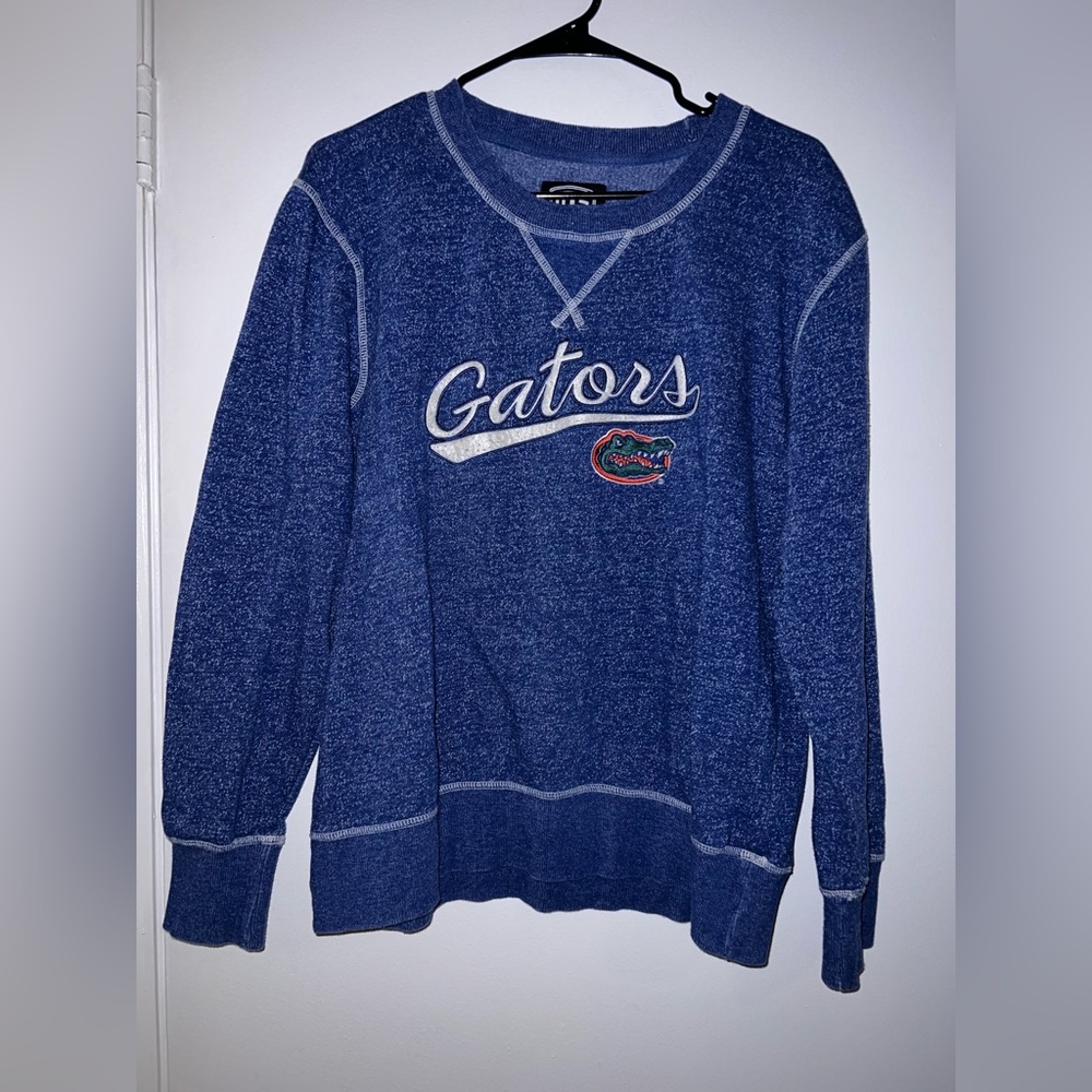 Ladies UF Florida Gators Blue Sweater